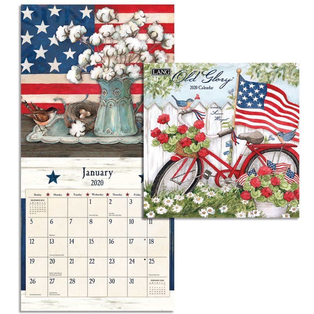 Old Glory Mini Wall Calendar 2020 eBay