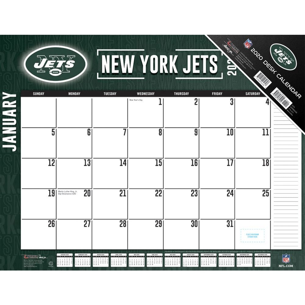New York Jets Desk Pad 2020