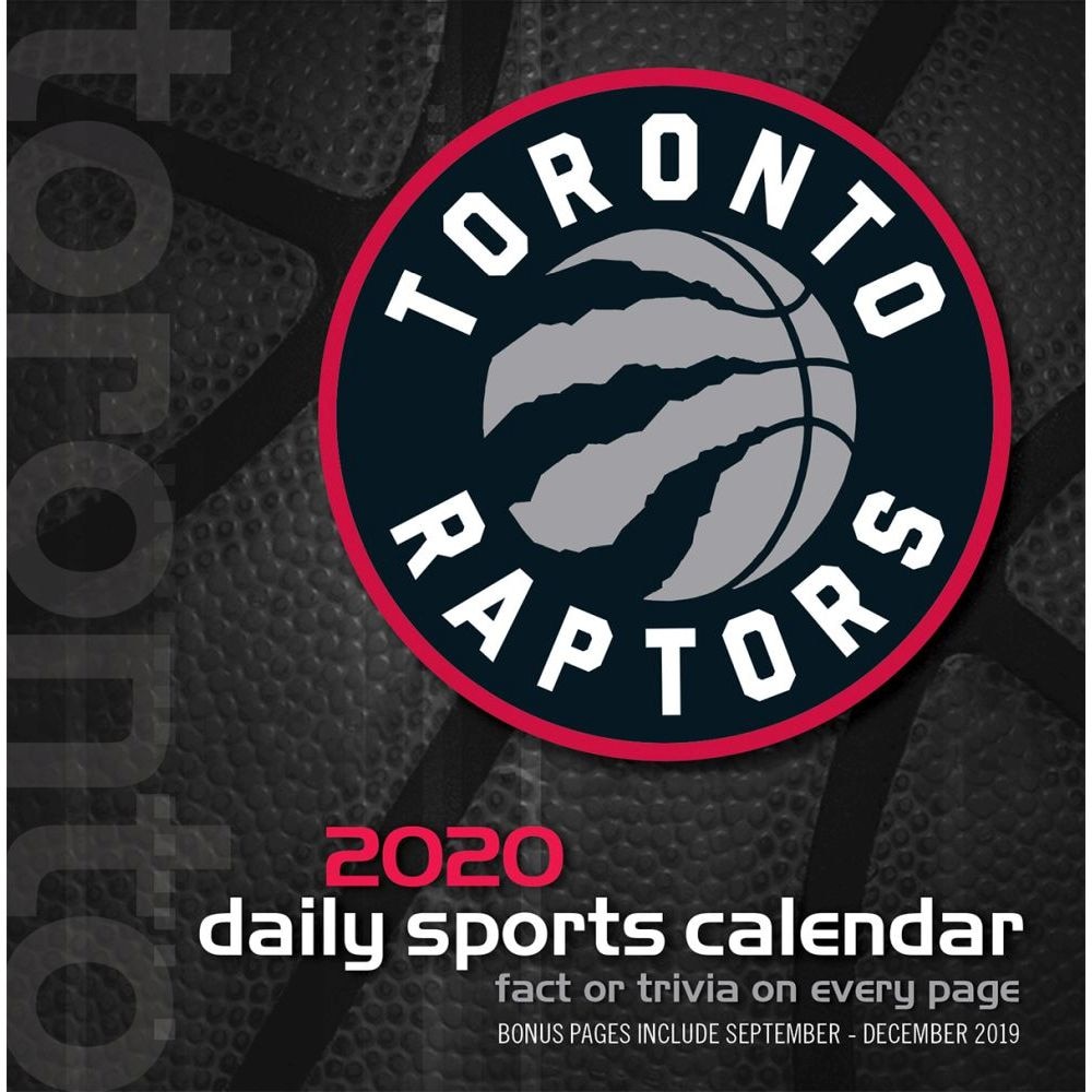 Toronto Raptors Desk Calendar 2020 eBay