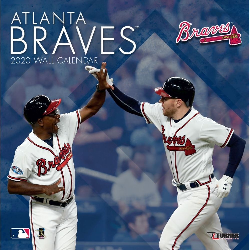 Atlanta Braves Wall Calendar 2025