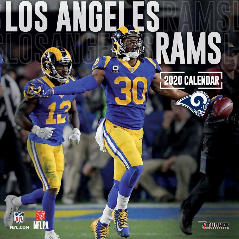 Los Angeles Rams Wall Calendar 2020 eBay