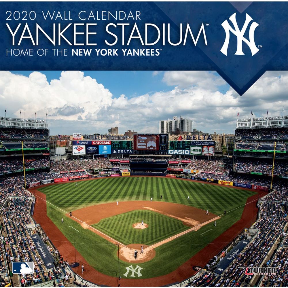 New York Yankees Yankee Stadium Stadium Wall Calendar 2020 | eBay