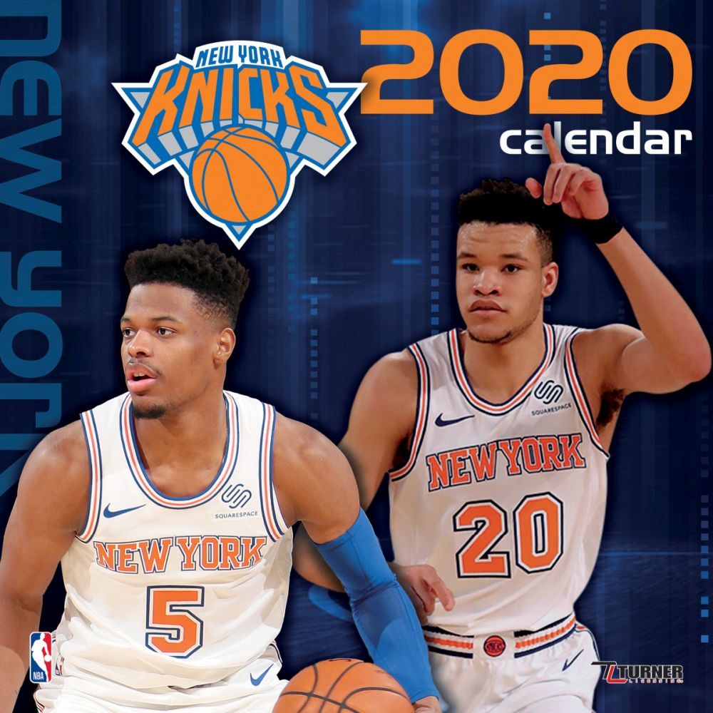 New York Knicks Team Wall Calendar 2020 eBay