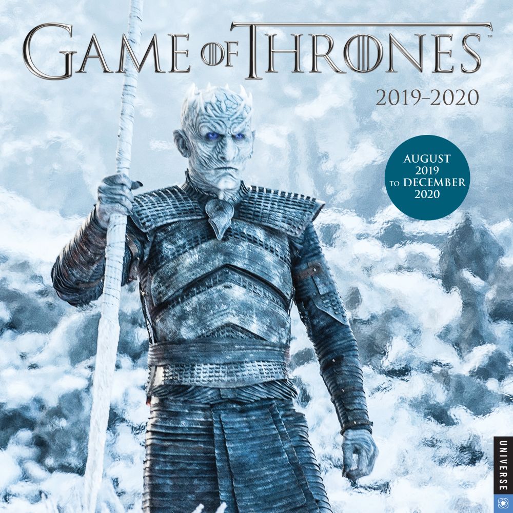 Game of Thrones 20192020 17Month Wall Calendar by HBO (2019, Calendar