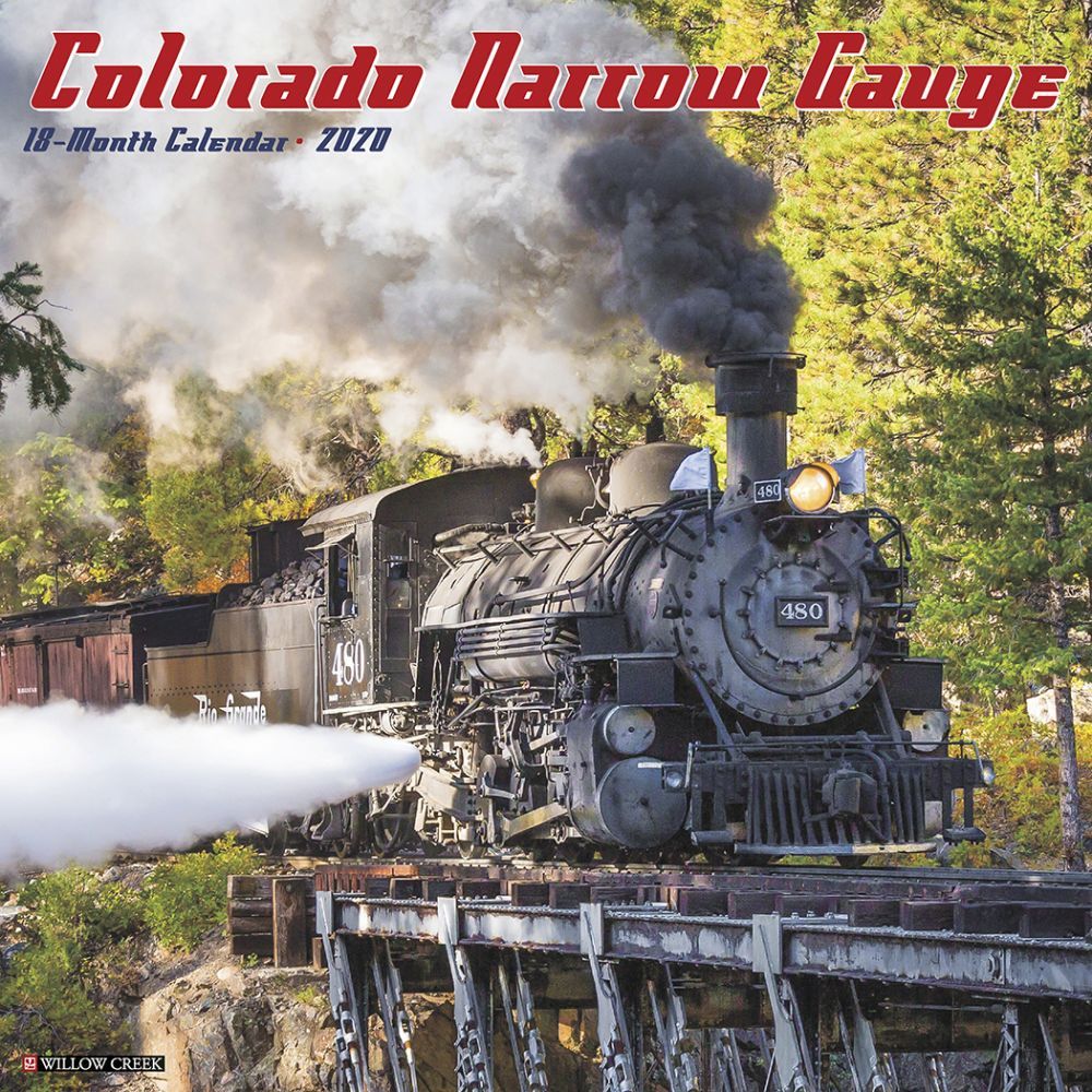colorado-narrow-gauge-railroads-wall-calendar-2020-ebay