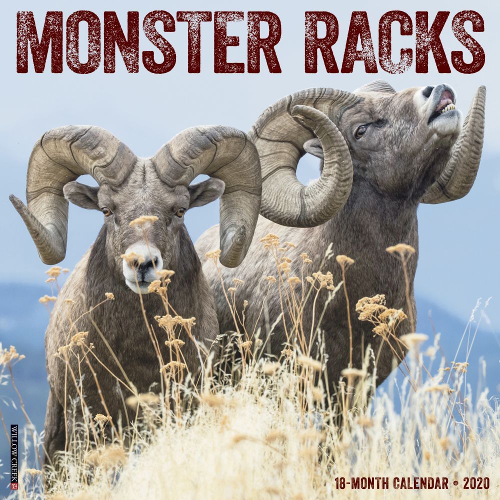 Monster Racks Wall Calendar 2020 eBay