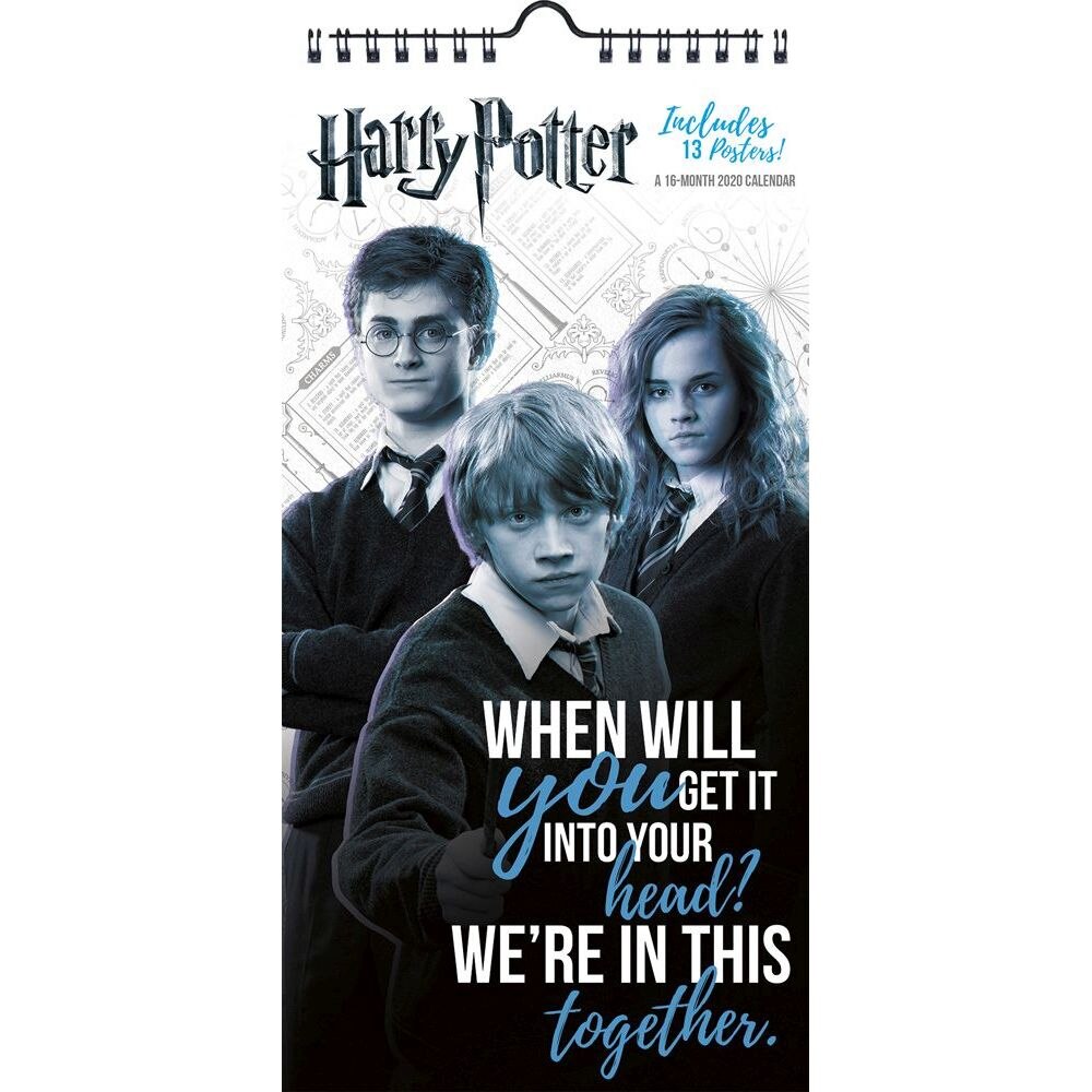 Harry Potter Vertical Wall Calendar 2020 | eBay