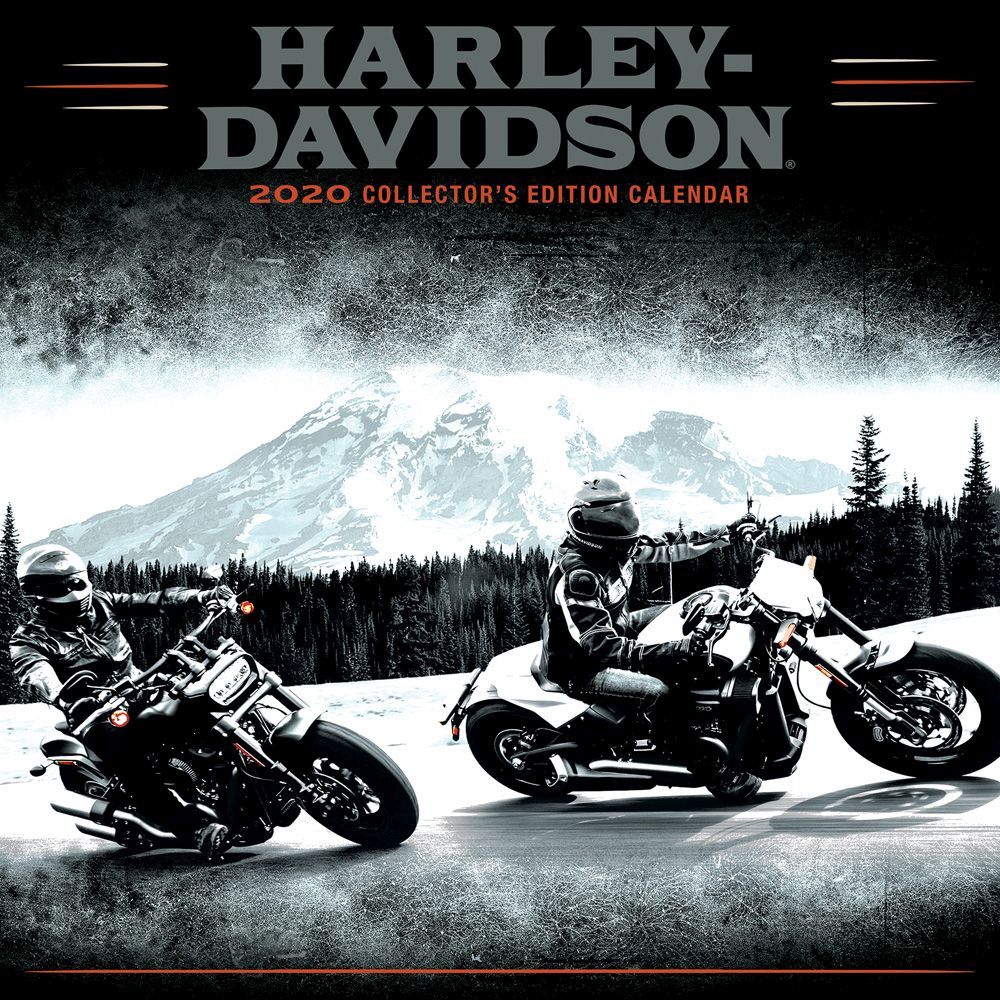 harley-davidson-wall-calendar-2020-ebay