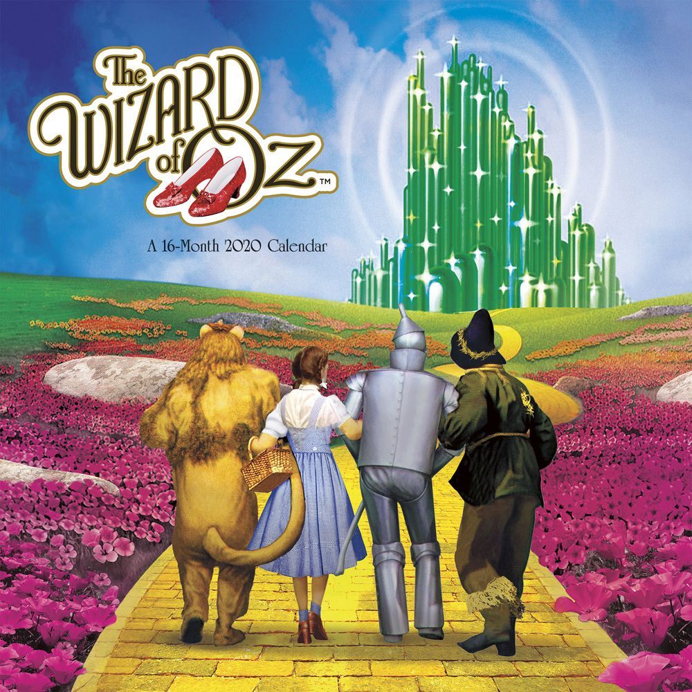 The Wizard of Oz 16Month 2020 Wall Calendar BRAND NEW! eBay