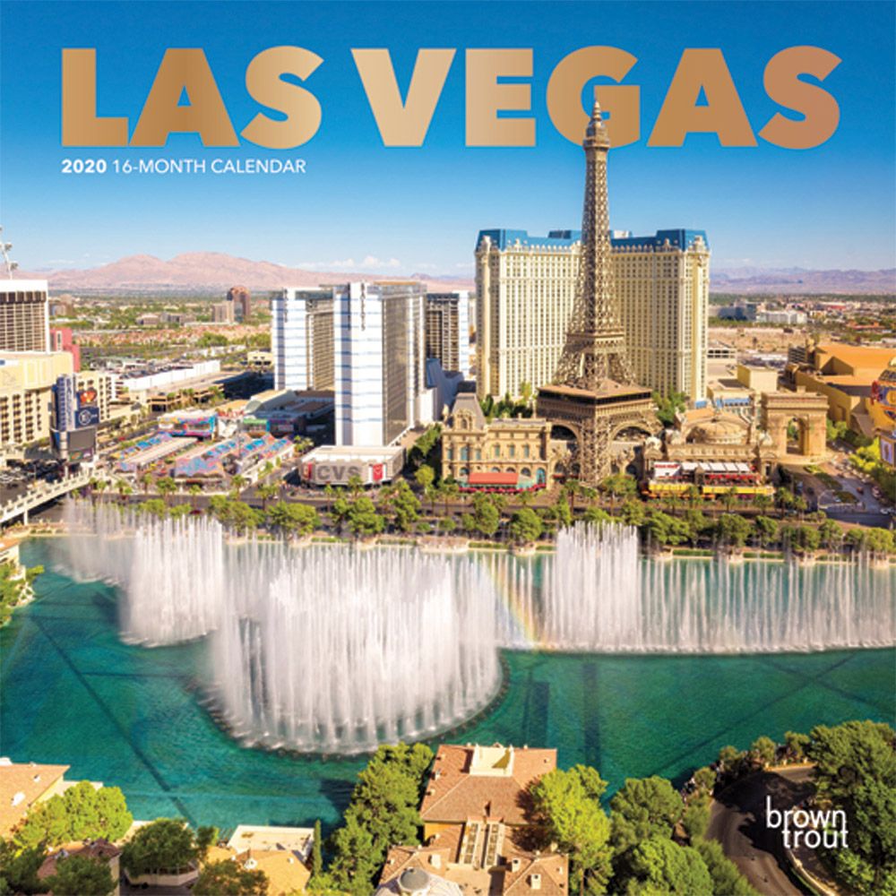 Las Vegas Mini Wall Calendar 2020 eBay