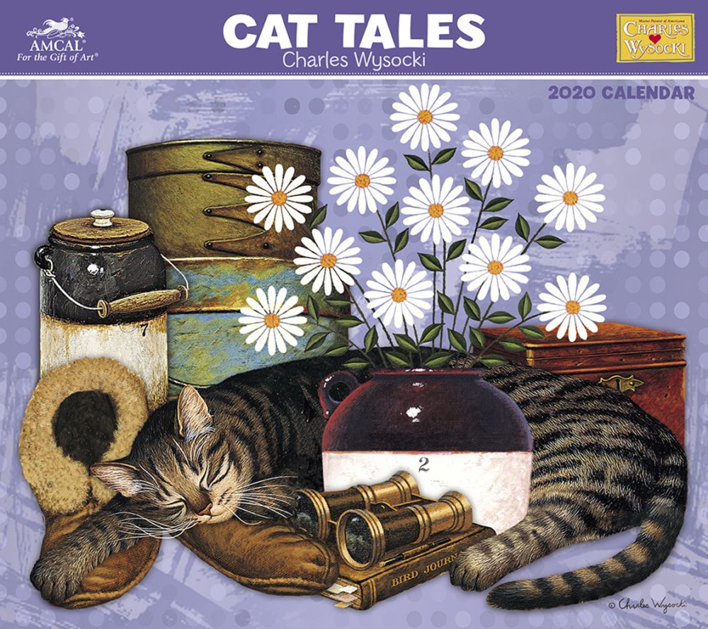 Wysocki Cat Tales Wall Calendar 2020 | eBay