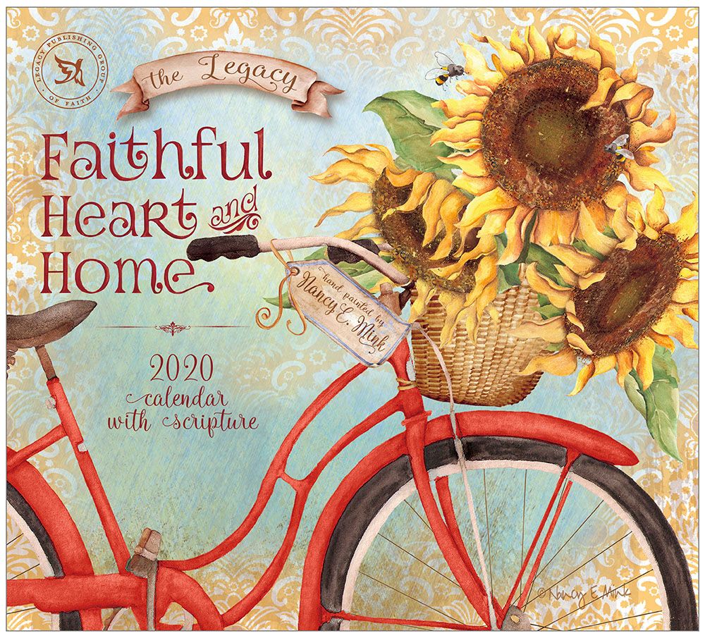 Faithful Heart and Home Wall Calendar 2020 eBay