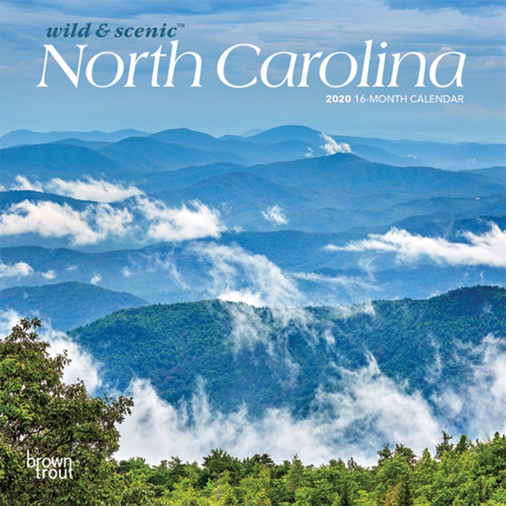 north-carolina-mini-wall-calendar-2020-ebay