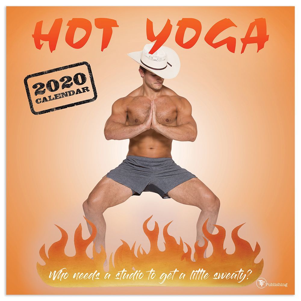 Hot Yoga Wall Calendar 2020 eBay