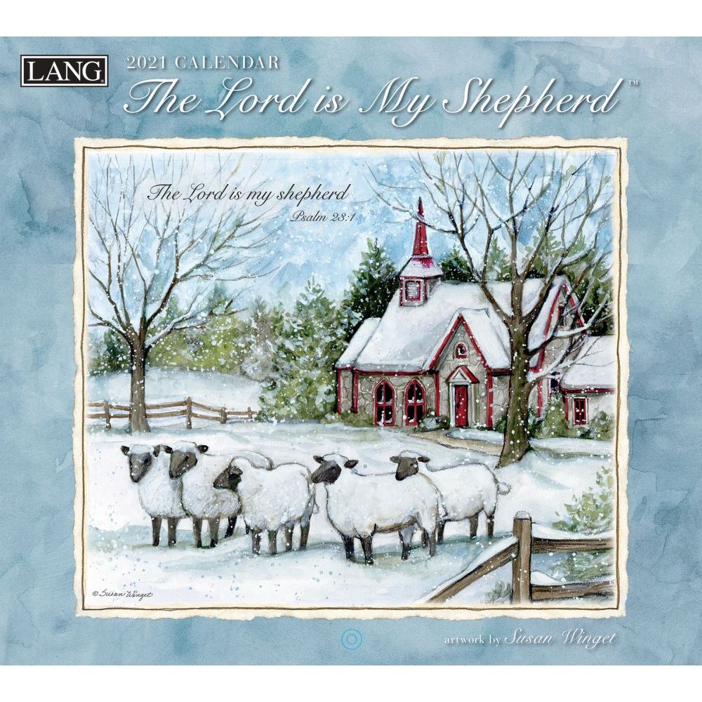 The Lord is My Shepherd Wall Calendar by Susan Winget eBay
