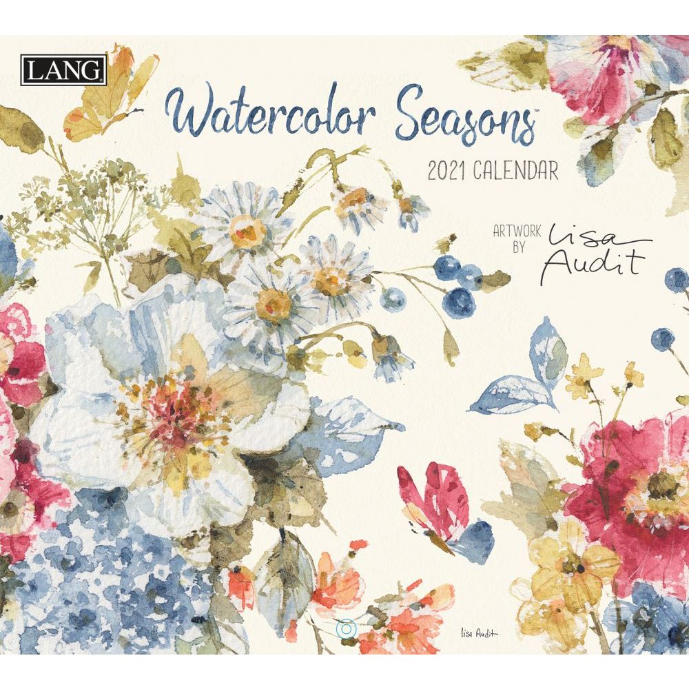 Watercolor Seasons Wall Calendar by Lisa Audit 739744204145 eBay