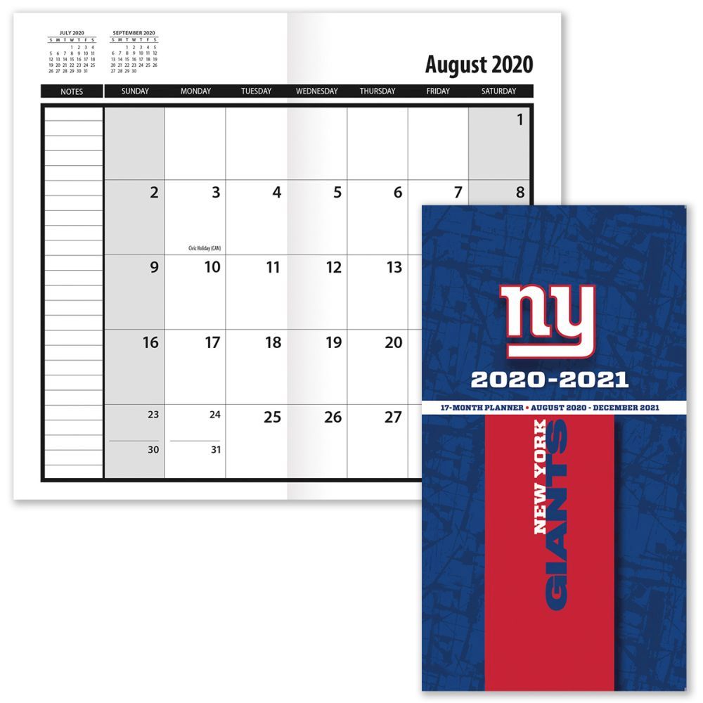 New York Giants Calendars Planners Giantsground New York Giants Calendars Planners Giantsground