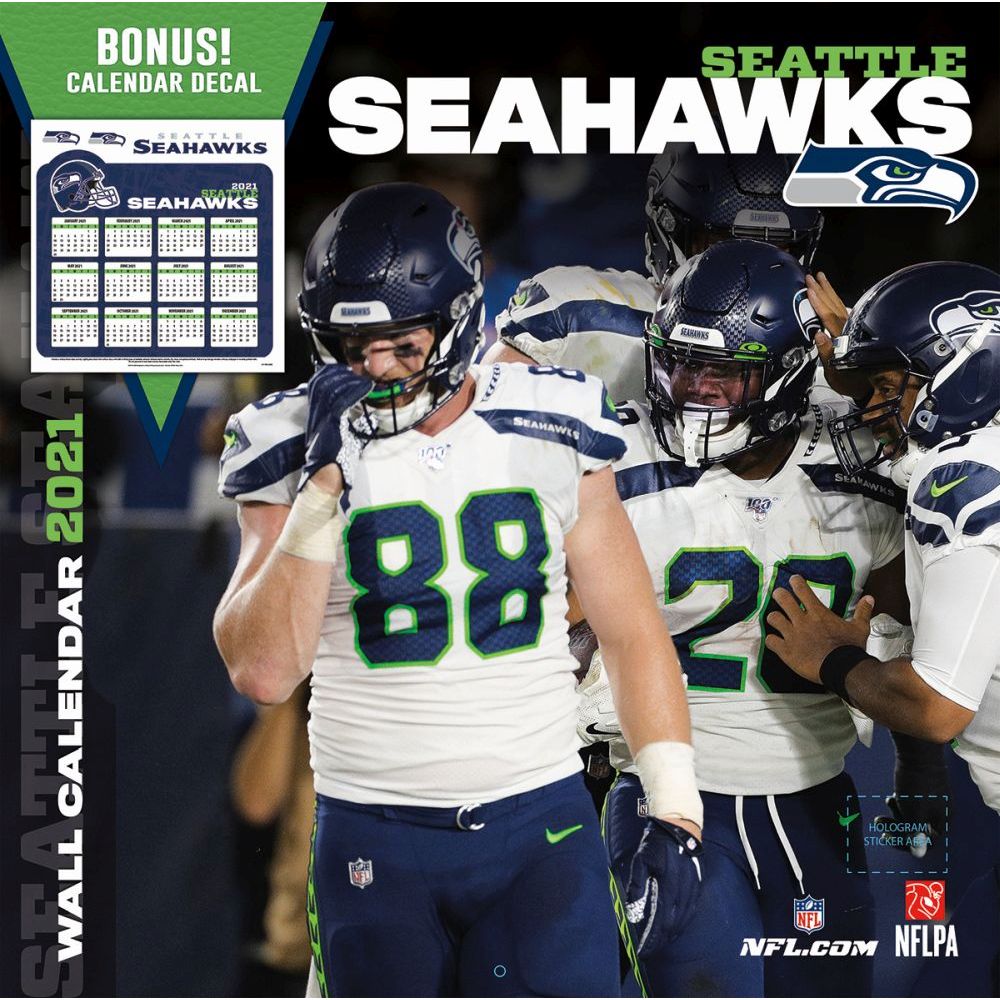 NFL Seattle Seahawks Bonus Wall Calendar eBay