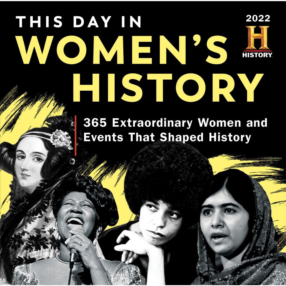 2022 HISTORY CHANNEL This Day In Women s History Boxed Calendar 365 