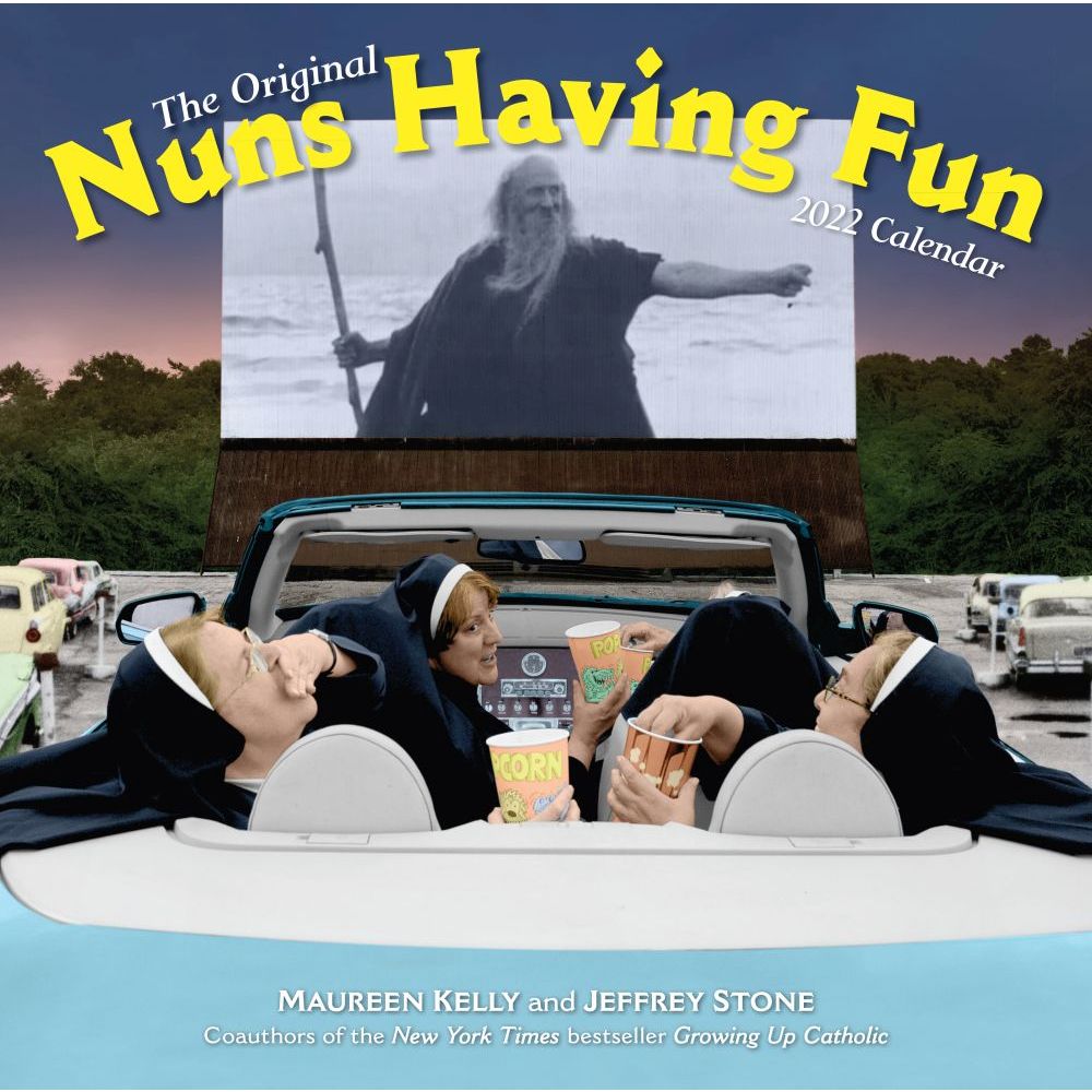 WORKMAN PUBLISHING, Nuns Having Fun 2022 Wall Calendar 14.99 PicClick