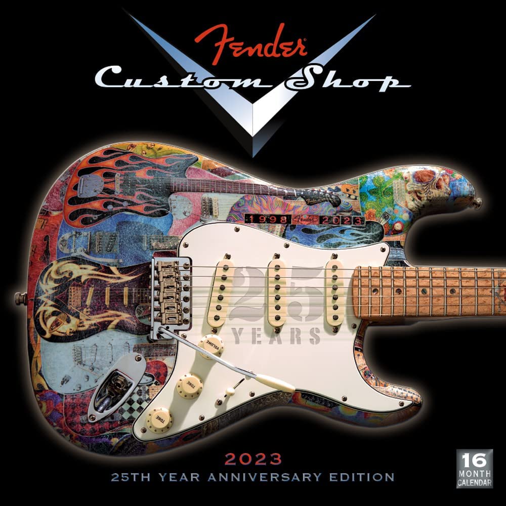 SELLERS PUBLISHING, Fender Guitar 2023 Wall Calendar £18.54 - PicClick UK