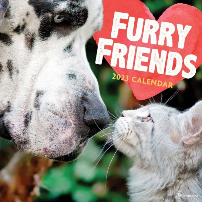 TF PUBLISHING, Furry Friends 2023 Wall Calendar £16.13 - PicClick UK
