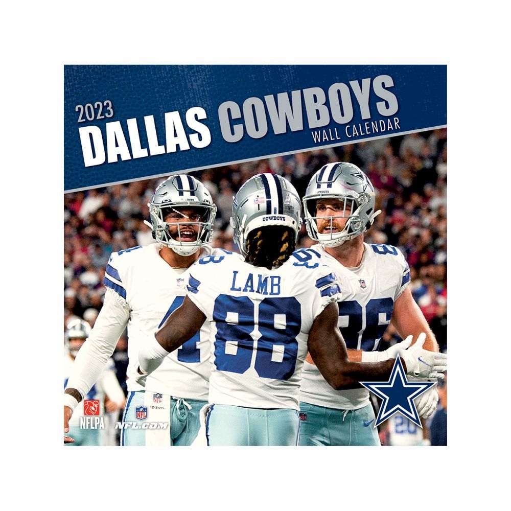 turner-sports-nfl-dallas-cowboys-2023-mini-wall-calendar-15-76-picclick-uk