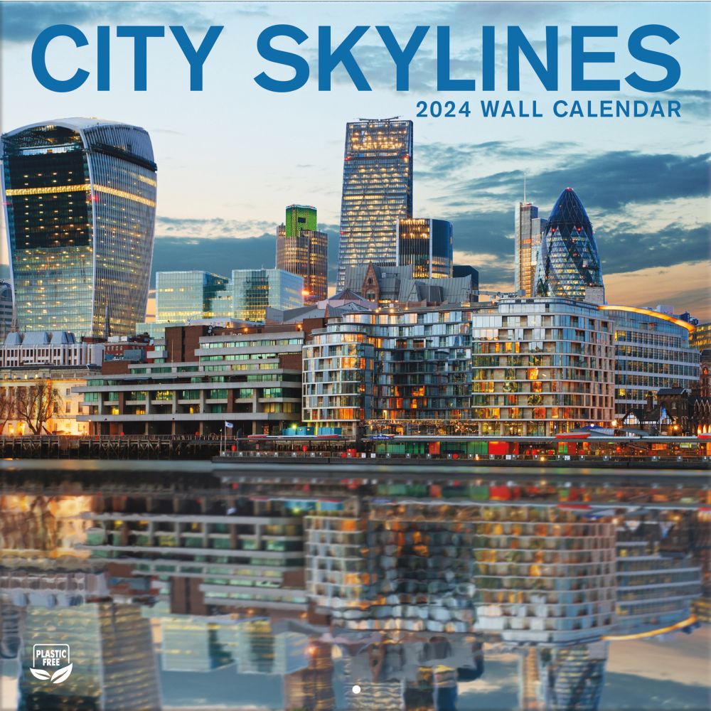 Turner Licensing, City Skylines 2024 Wall Calendar 841622164981 eBay