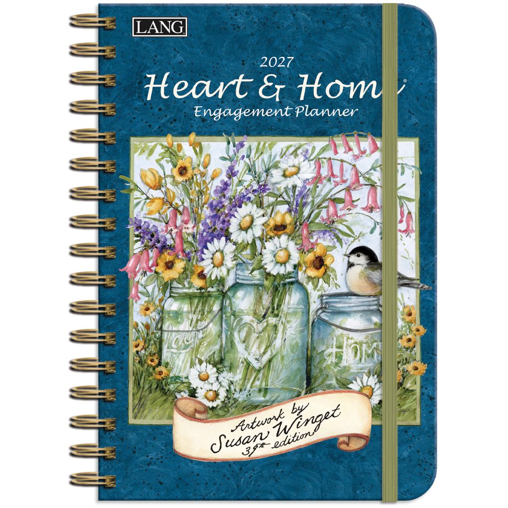 Heart & Home 2027 Engagement Planner by Susan Winget