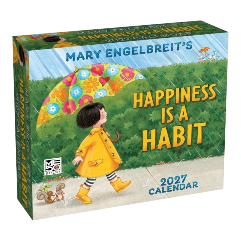 Mary Engelbreit's Happiness is a Habit 2027 Desk Calendar