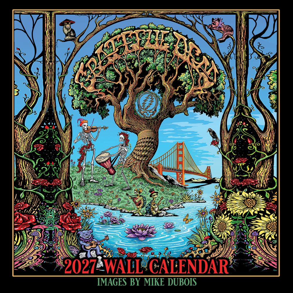 Grateful Dead 2027 Wall Calendar