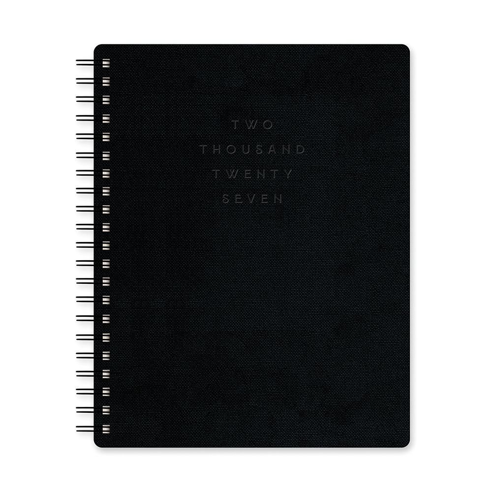 Midnight Black Baxter 2027 Planner