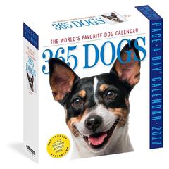 365 Dogs 2027 Page-A-Day Desk Calendar