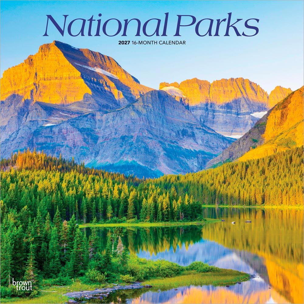 National Parks 2027 Wall Calendar